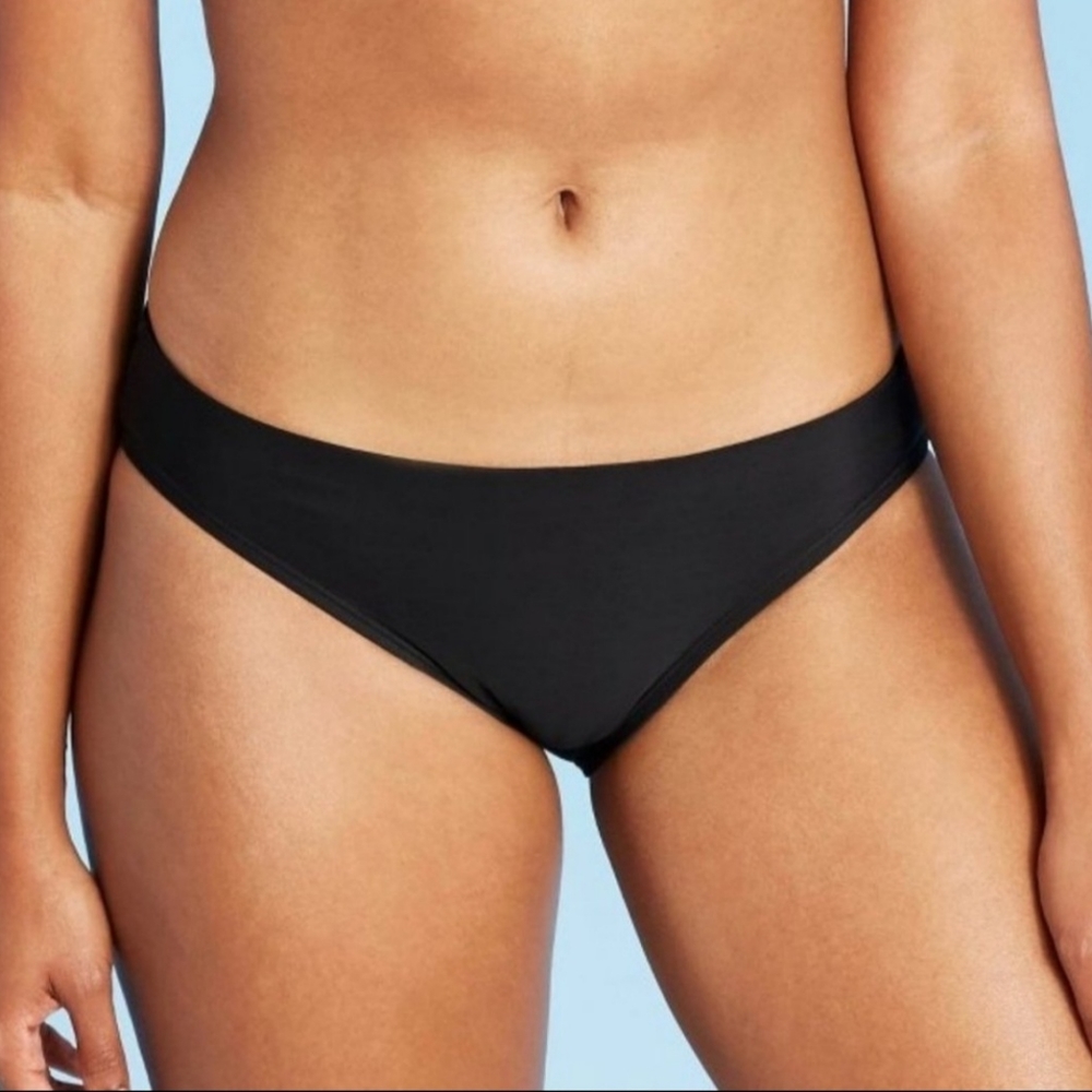 ALL IN MOTION WOMEN'S BLACK BIKINI BOTTOMS SIZE MEDIUM NWT